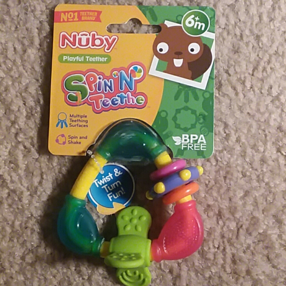 Multi-teething surface spin and shake